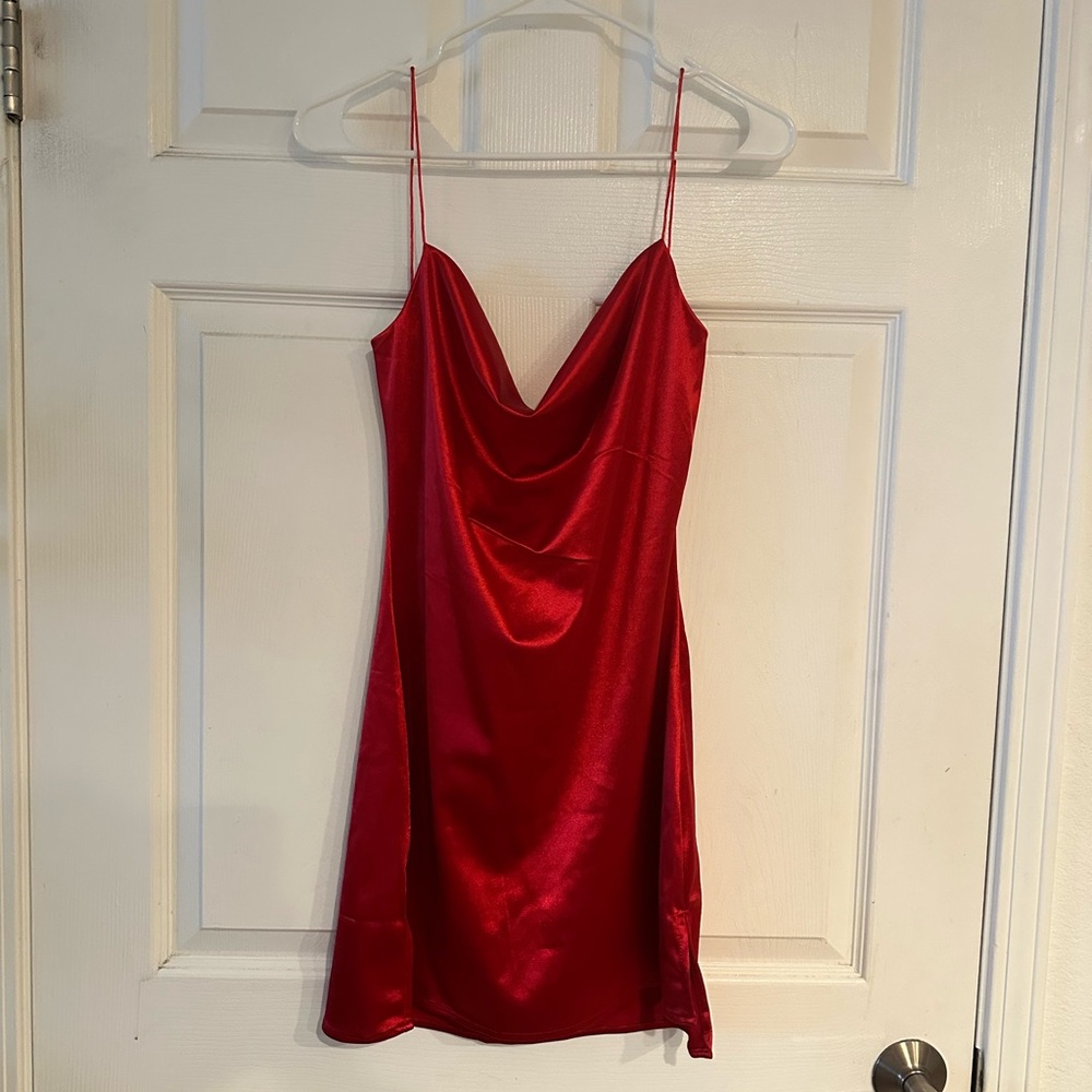 Zara Silky Slip Dress